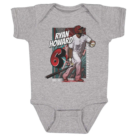 Ryan Howard Kids Baby Onesie | 500 LEVEL