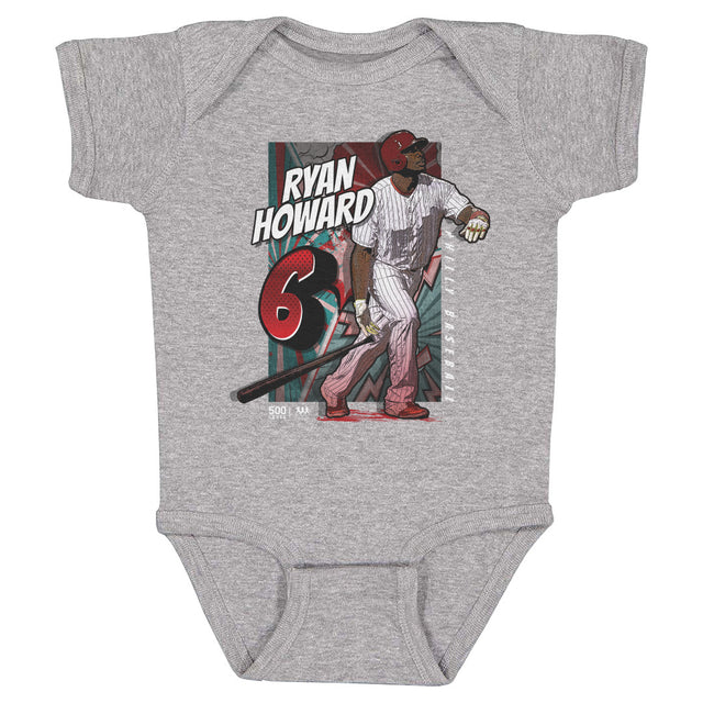 Ryan Howard Kids Baby Onesie | 500 LEVEL