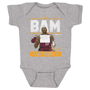Bam Adebayo Kids Baby Onesie | 500 LEVEL