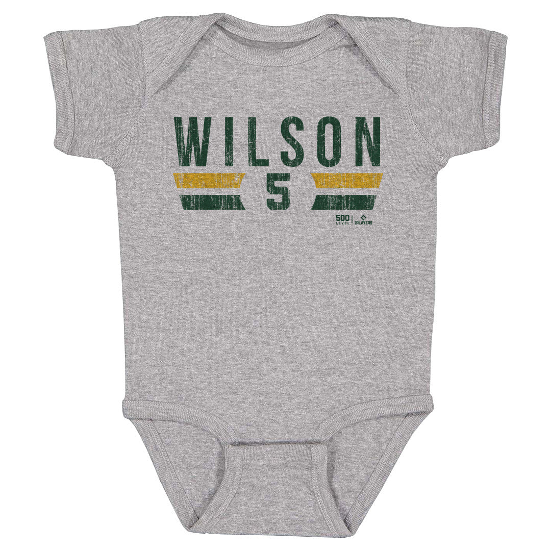 Jacob Wilson Sacramento Font Kids Baby Onesie – 500 LEVEL