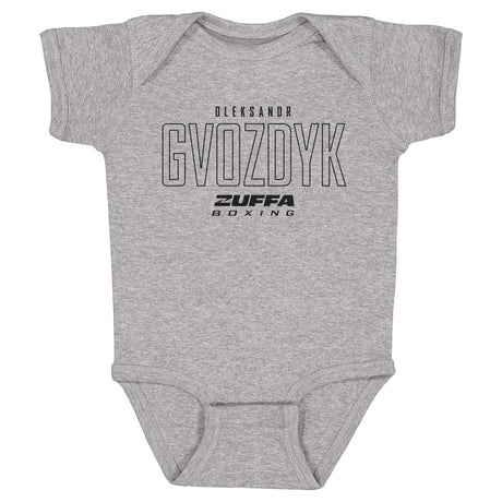 Oleksandr Gvozdyk Kids Baby Onesie | 500 LEVEL