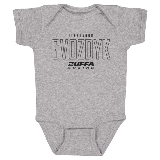 Oleksandr Gvozdyk Kids Baby Onesie | 500 LEVEL