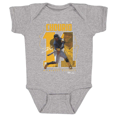 Jackson Chourio Kids Baby Onesie | 500 LEVEL