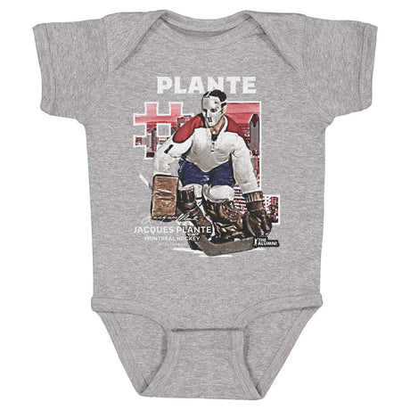 Jacques Plante Kids Baby Onesie | 500 LEVEL
