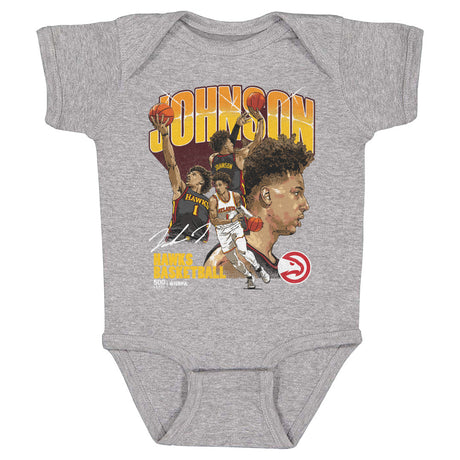 Jalen Johnson Kids Baby Onesie | 500 LEVEL