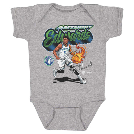 Anthony Edwards Kids Baby Onesie | 500 LEVEL