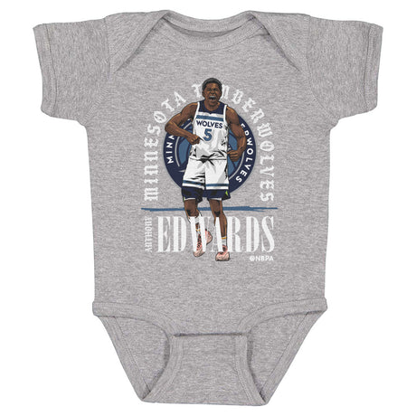 Anthony Edwards Kids Baby Onesie | 500 LEVEL