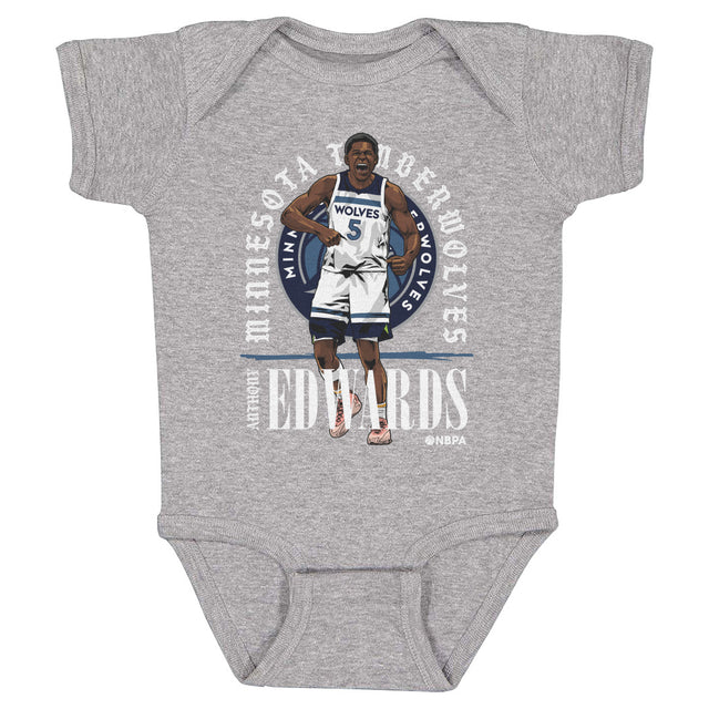 Anthony Edwards Kids Baby Onesie | 500 LEVEL