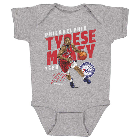 Tyrese Maxey Kids Baby Onesie | 500 LEVEL