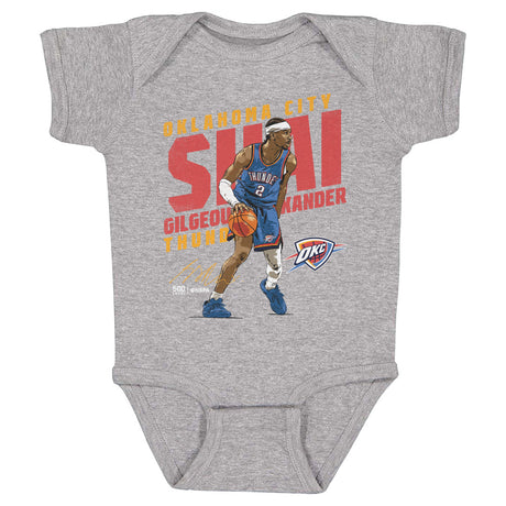 Shai Gilgeous-Alexander Kids Baby Onesie | 500 LEVEL
