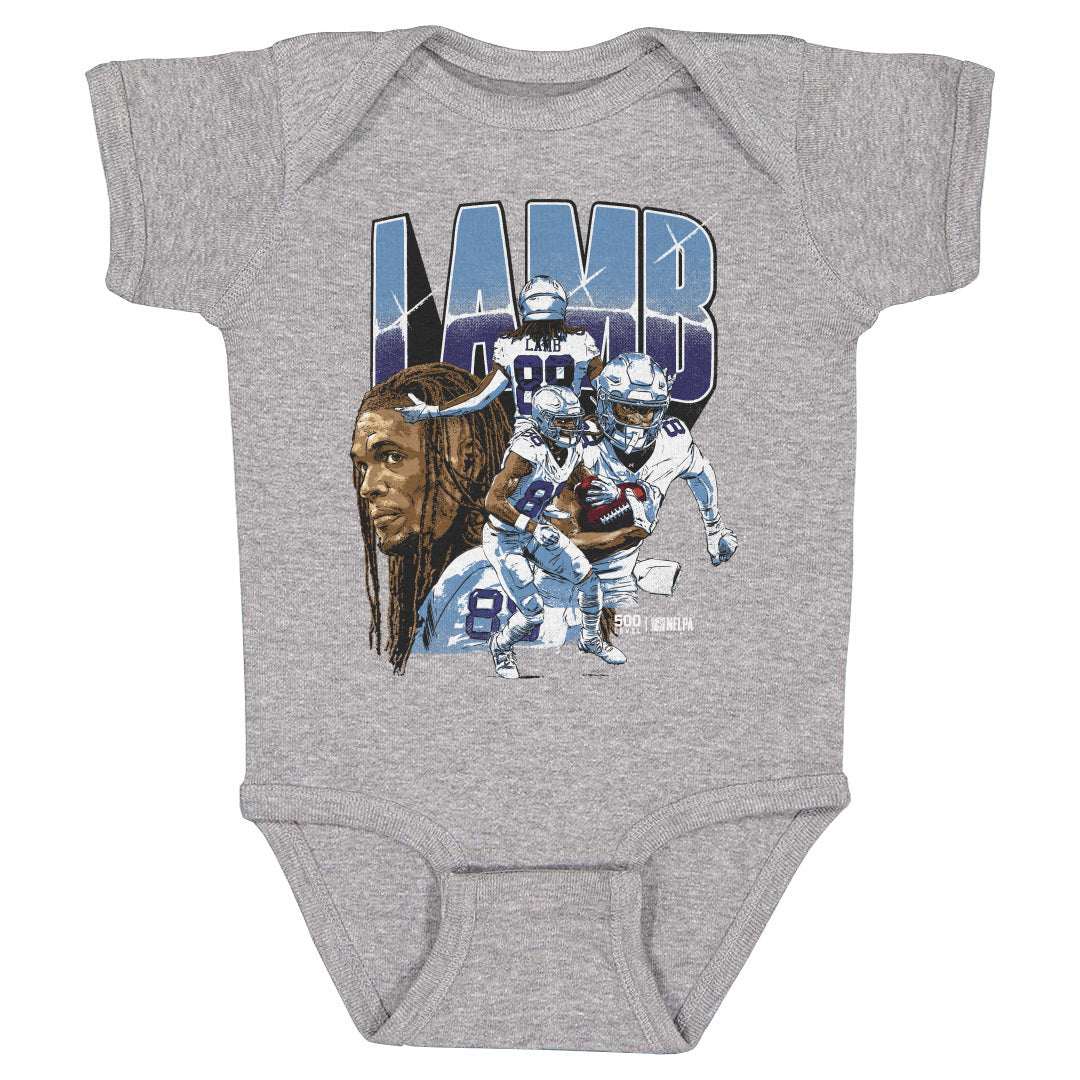 CeeDee Lamb Kids Baby Onesie | 500 LEVEL