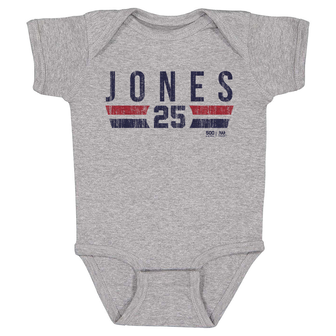 Andruw Jones Kids Baby Onesie | 500 LEVEL