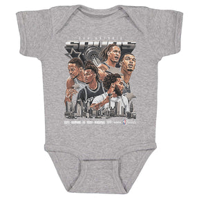 San Antonio Spurs Kids Baby Onesie | 500 LEVEL