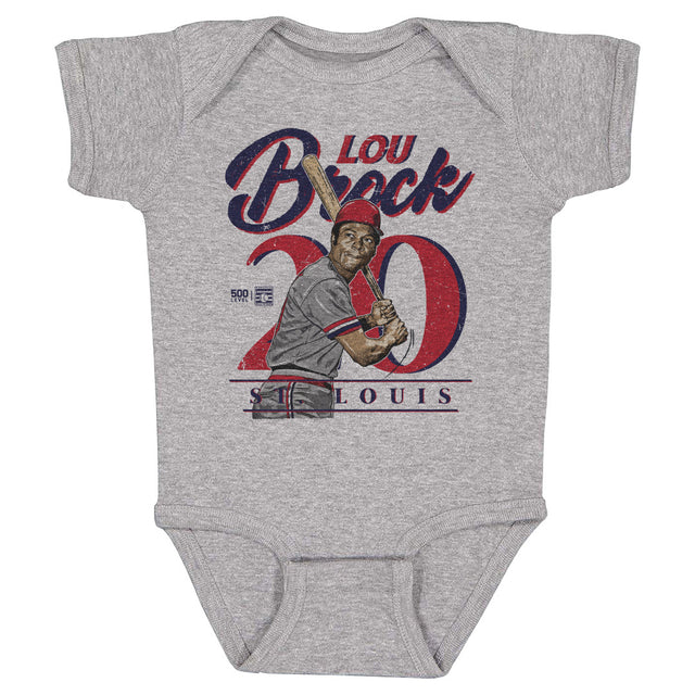 Lou Brock Kids Baby Onesie | 500 LEVEL