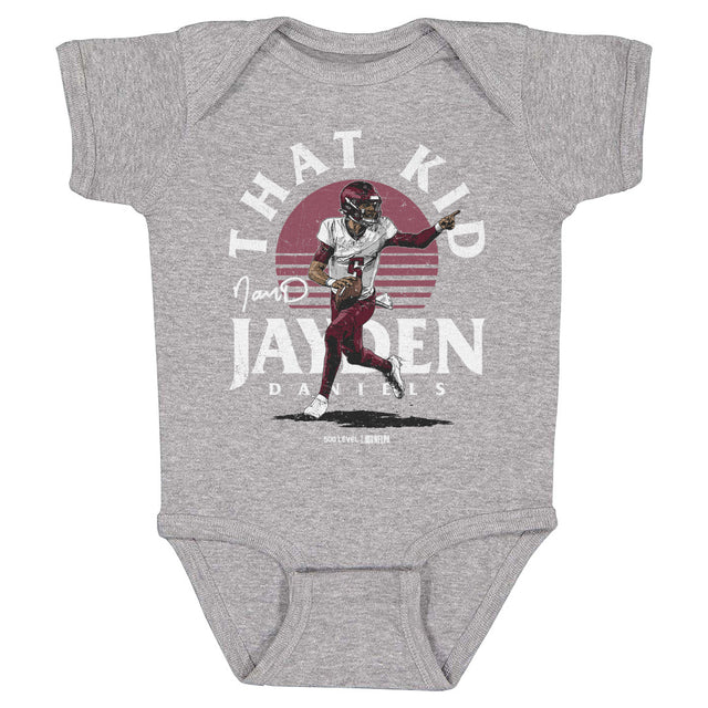 Jayden Daniels Kids Baby Onesie | 500 LEVEL