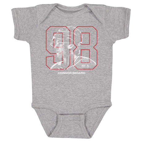 Connor Bedard Kids Baby Onesie | 500 LEVEL