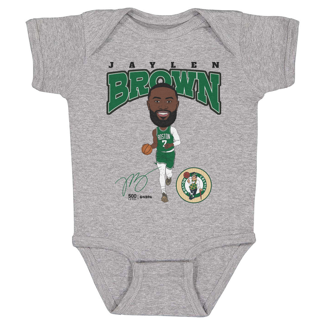 Jaylen Brown Kids Baby Onesie | 500 LEVEL