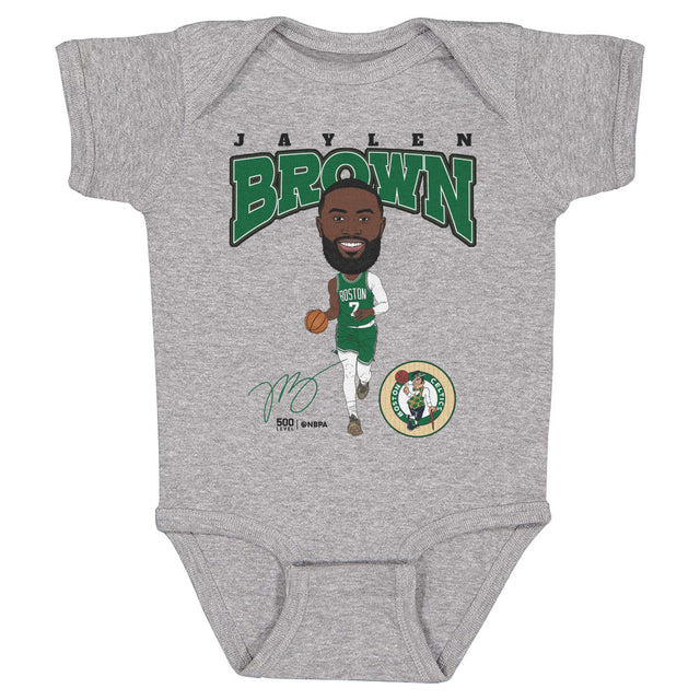Jaylen Brown Kids Baby Onesie | 500 LEVEL