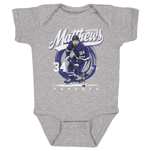 Auston Matthews Kids Baby Onesie | 500 LEVEL