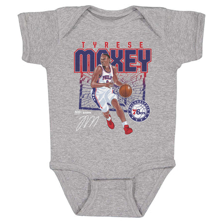 Tyrese Maxey Kids Baby Onesie | 500 LEVEL