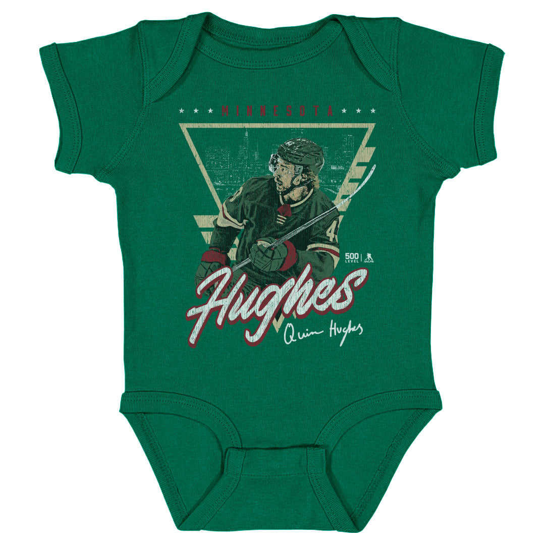 Quinn Hughes Kids Baby Onesie | 500 LEVEL
