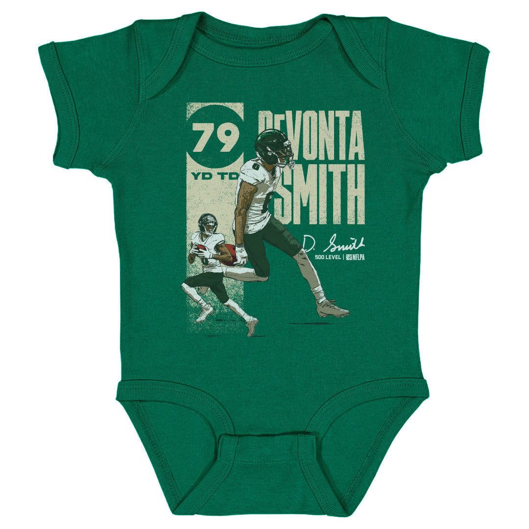 DeVonta Smith Kids Baby Onesie | 500 LEVEL