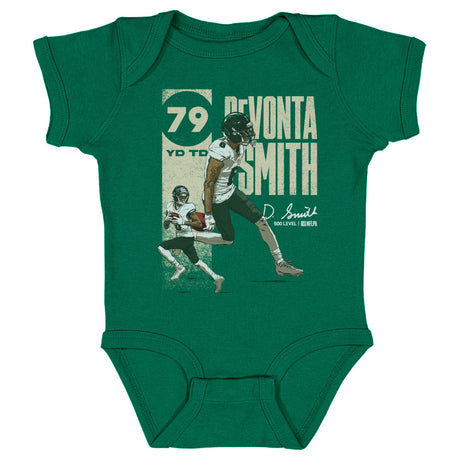 DeVonta Smith Kids Baby Onesie | 500 LEVEL