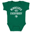 Minnesota Timberwolves Kids Baby Onesie | 500 LEVEL