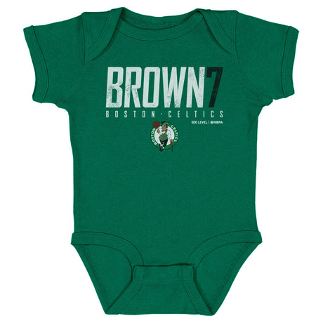 Jaylen Brown Kids Baby Onesie | 500 LEVEL