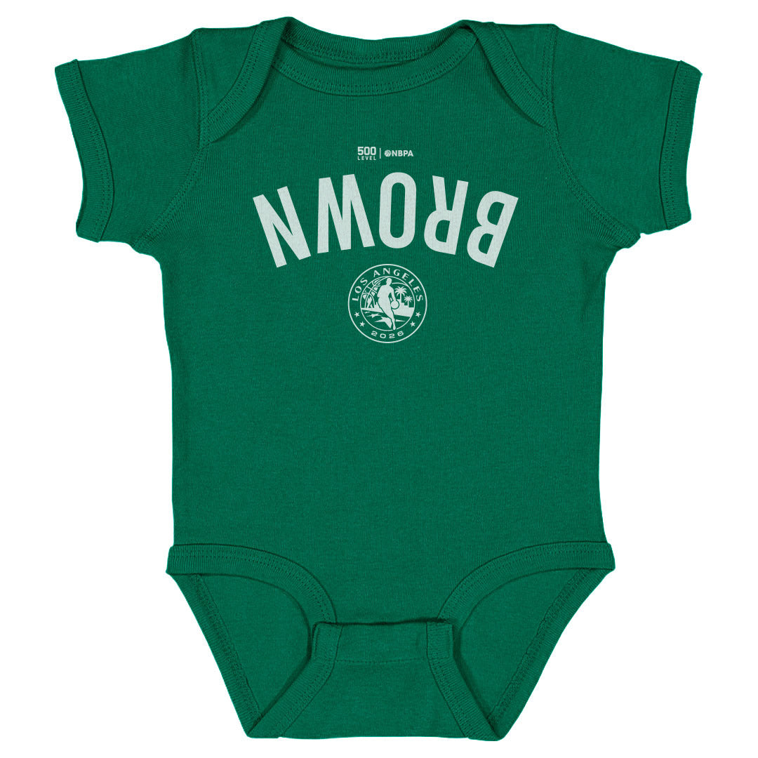 Jaylen Brown Kids Baby Onesie | 500 LEVEL