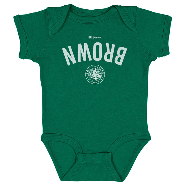 Jaylen Brown Kids Baby Onesie | 500 LEVEL