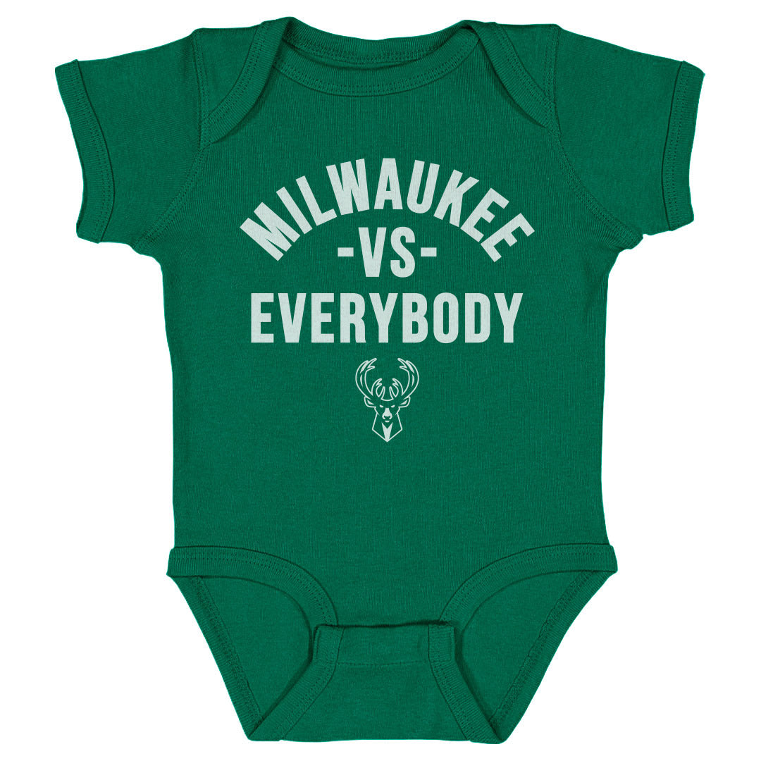 Milwaukee Bucks Kids Baby Onesie | 500 LEVEL