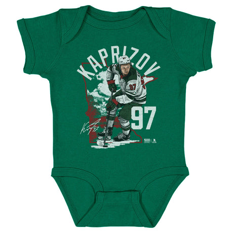 Kirill Kaprizov Kids Baby Onesie | 500 LEVEL