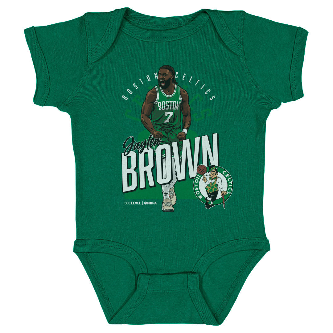 Jaylen Brown Kids Baby Onesie | 500 LEVEL