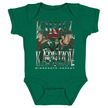 Kirill Kaprizov Kids Baby Onesie | 500 LEVEL