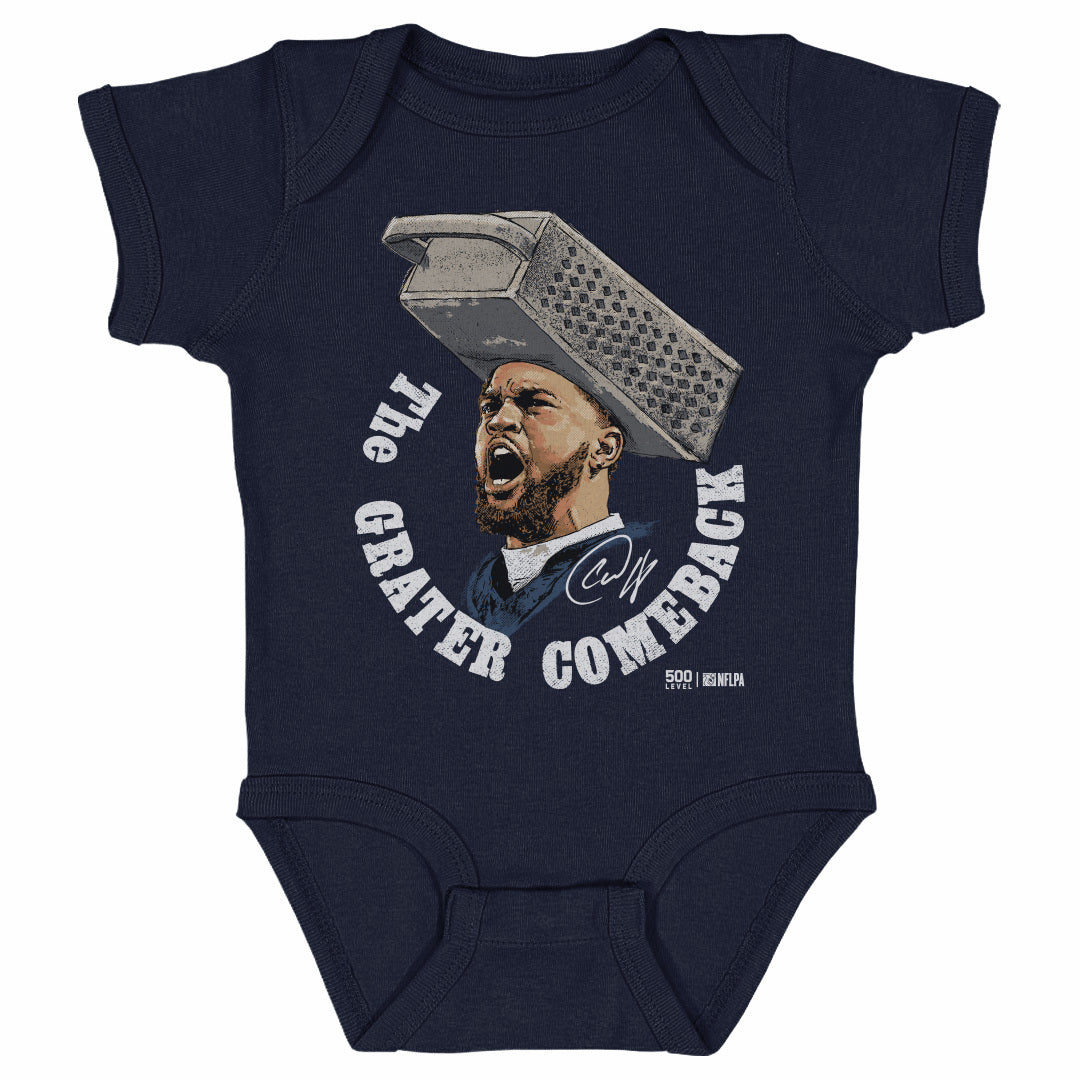 Caleb Williams Kids Baby Onesie | 500 LEVEL