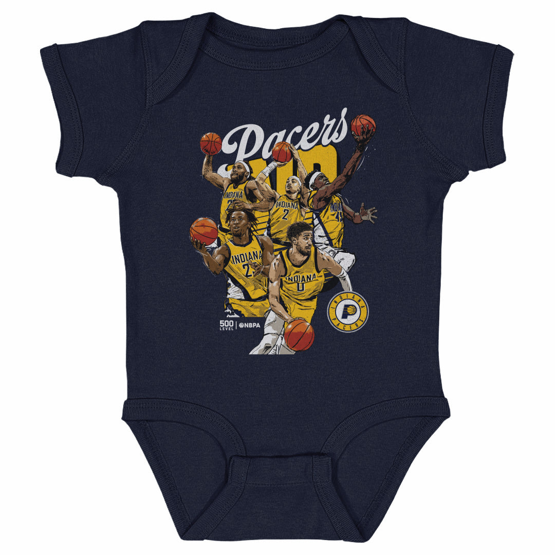 Indiana Pacers Kids Baby Onesie | 500 LEVEL