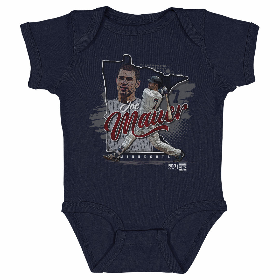 Joe Mauer Kids Baby Onesie | 500 LEVEL