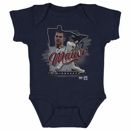 Joe Mauer Kids Baby Onesie | 500 LEVEL