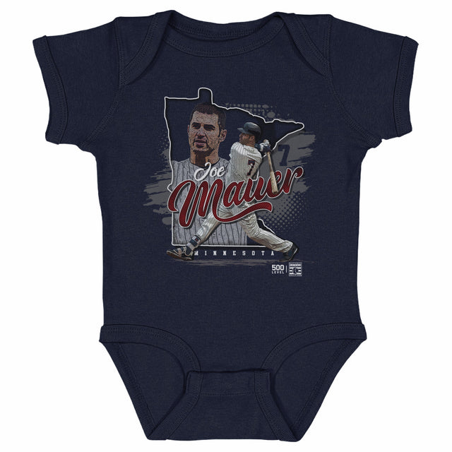Joe Mauer Kids Baby Onesie | 500 LEVEL