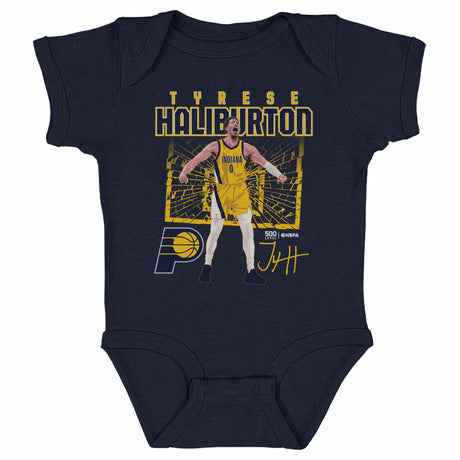 Tyrese Haliburton Kids Baby Onesie | 500 LEVEL