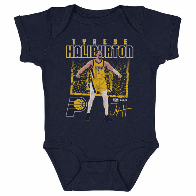 Tyrese Haliburton Kids Baby Onesie | 500 LEVEL