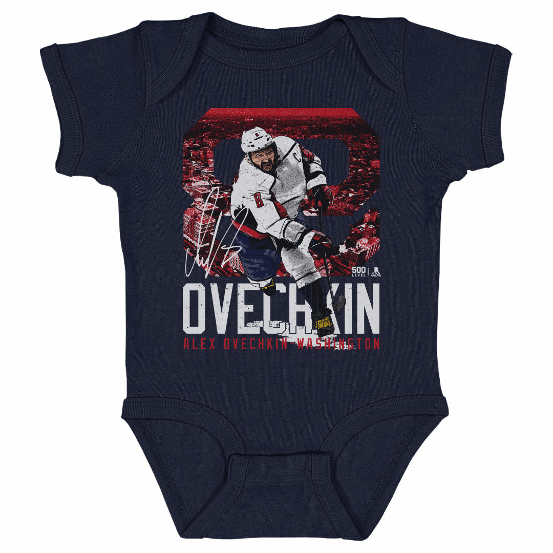 Alex Ovechkin Kids Baby Onesie | 500 LEVEL