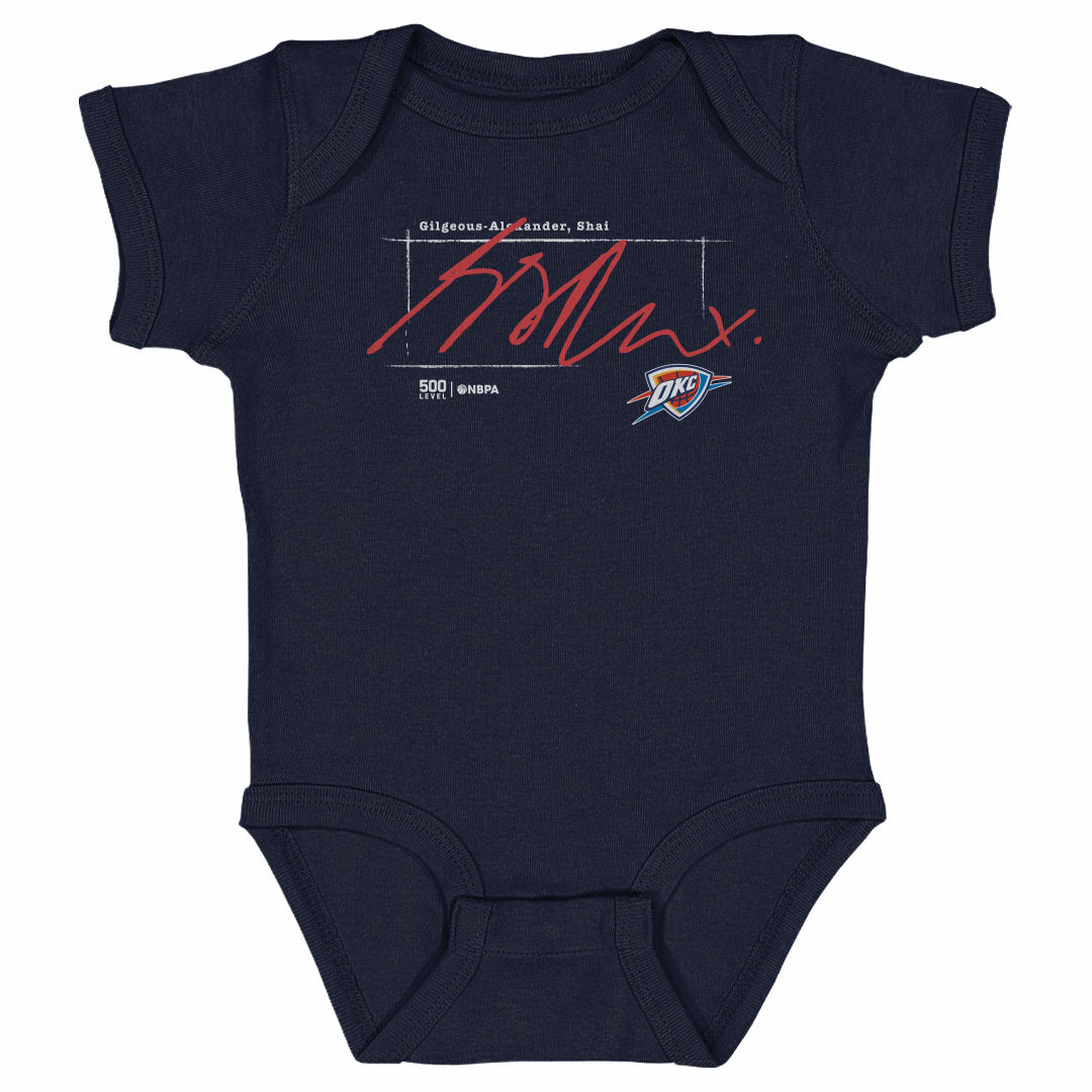 Shai Gilgeous-Alexander Kids Baby Onesie | 500 LEVEL