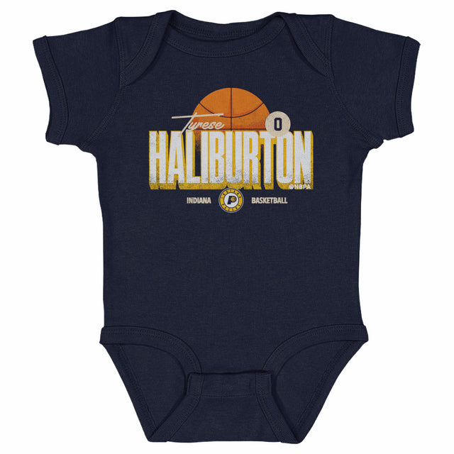 Tyrese Haliburton Kids Baby Onesie | 500 LEVEL