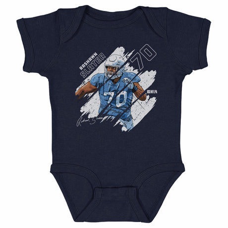 Rashawn Slater Kids Baby Onesie | 500 LEVEL