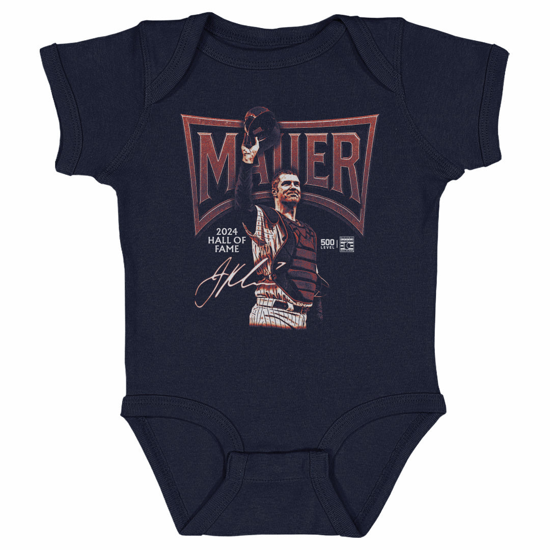 Joe Mauer Kids Baby Onesie | 500 LEVEL