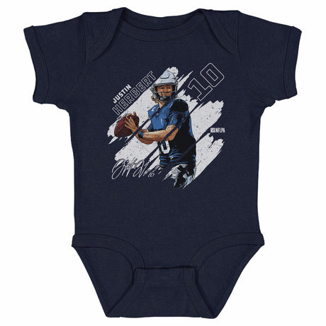 Justin Herbert Kids Baby Onesie | 500 LEVEL