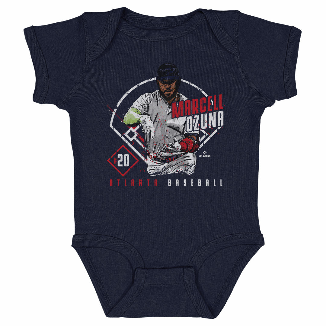 Marcell Ozuna Kids Baby Onesie | 500 LEVEL