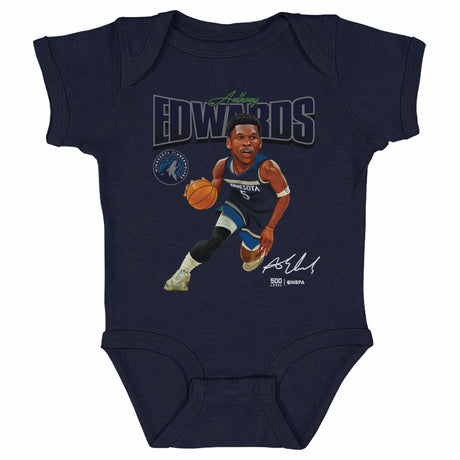 Anthony Edwards Kids Baby Onesie | 500 LEVEL